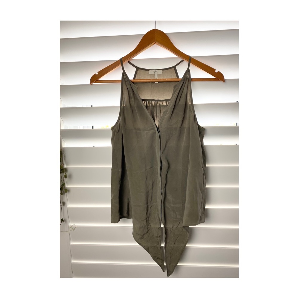 Joie halter top 100% silk